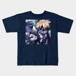 Hunter and Werecat Kids T-Shirt